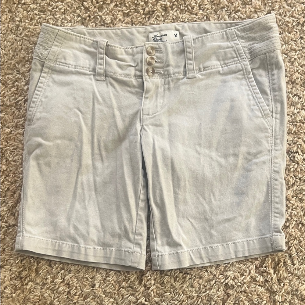 🔥4/$10 American Eagle Outfitters Women's khaki Shorts